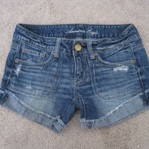 American Eagle Jean Shorts - Size 0